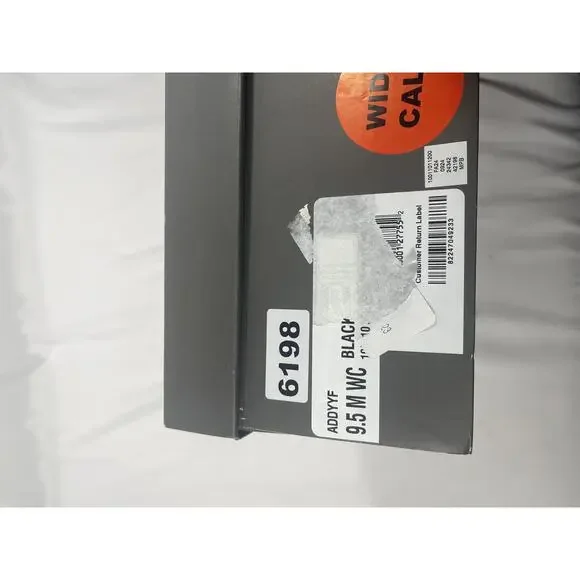 Style & Co Boots Women's Size 9.5 Wide Calf Black Block Heel Knee High Dress - Picture 8 of 8